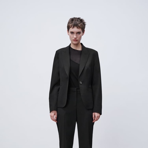 Zara black blazer, Sz M - Picture 4 of 4